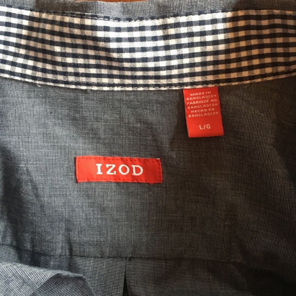 Men’s Izod Button Up - Picture 4 of 5